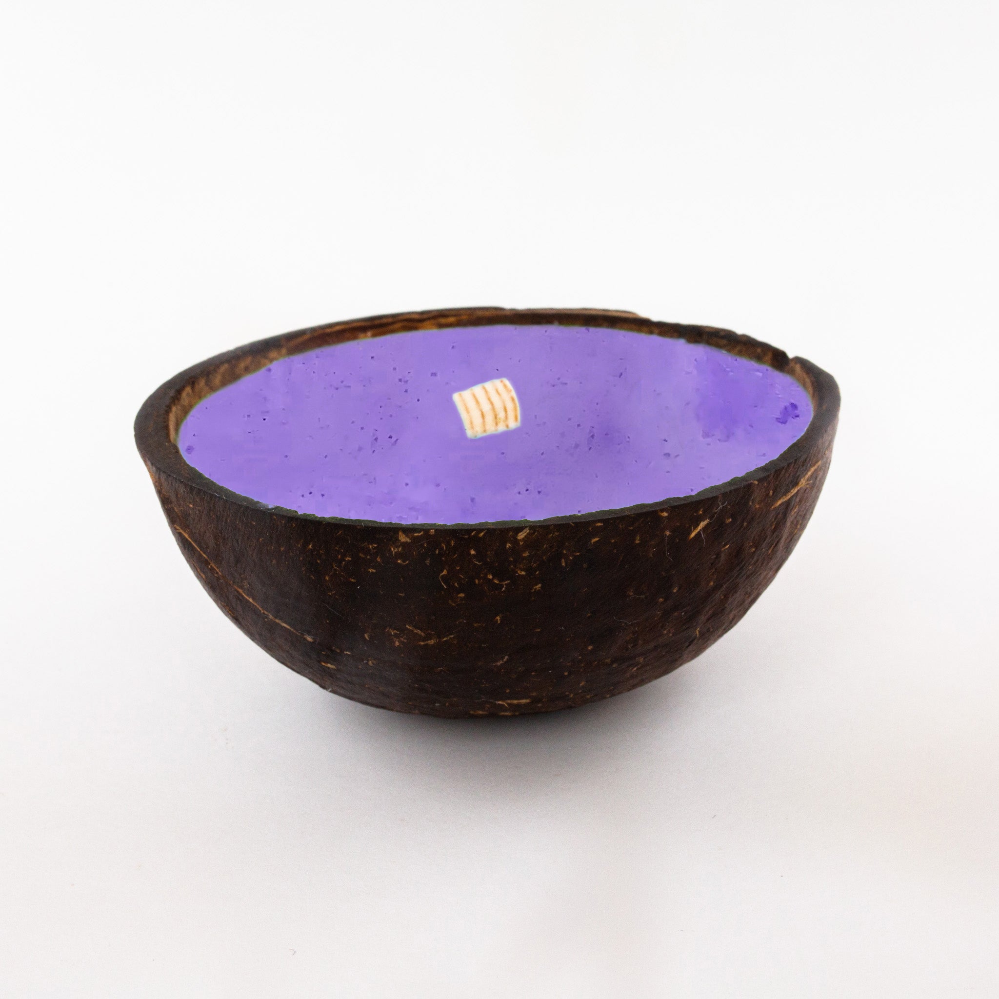 Half Coconut Candle - Lavender