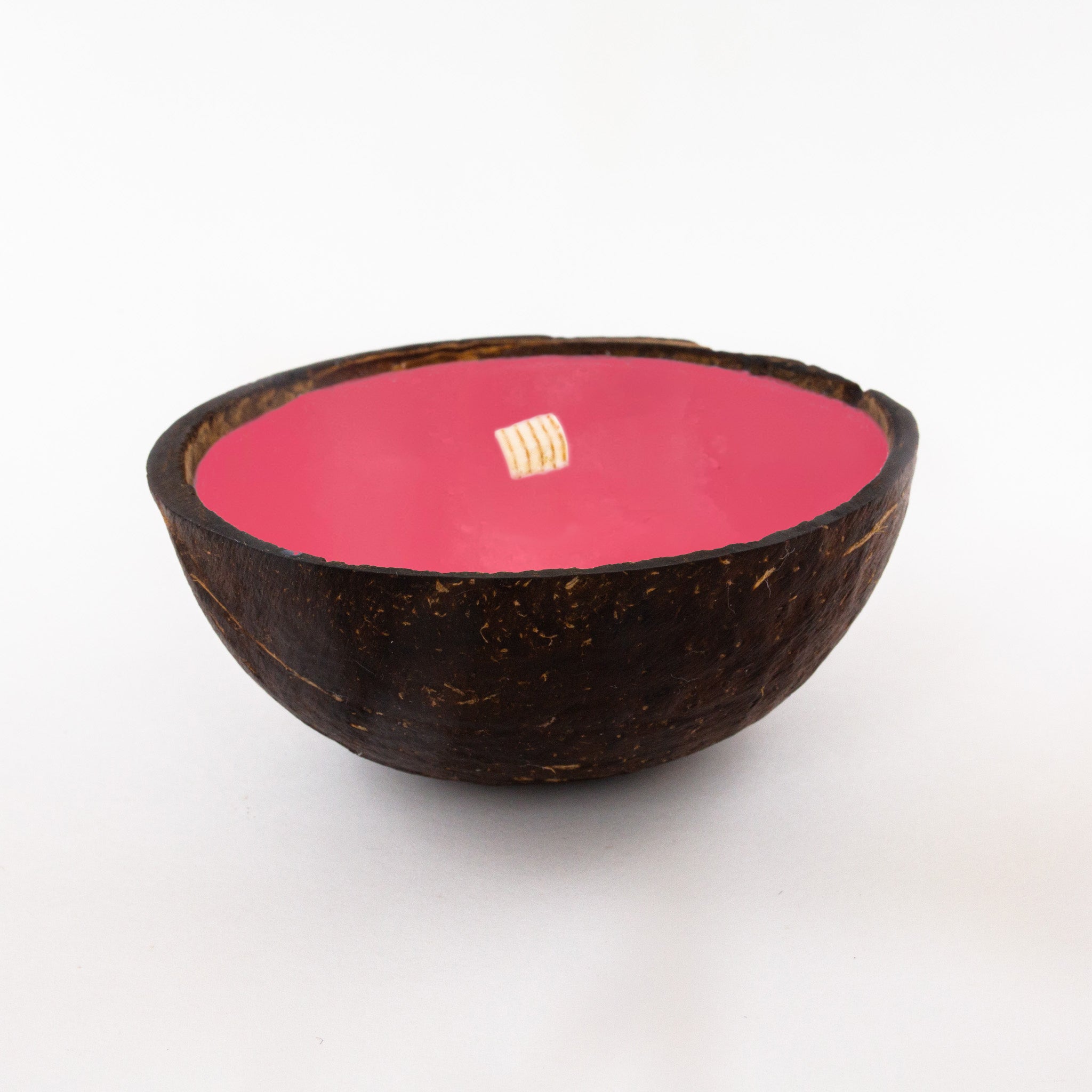 Half Coconut Candle - Strawberry Guava