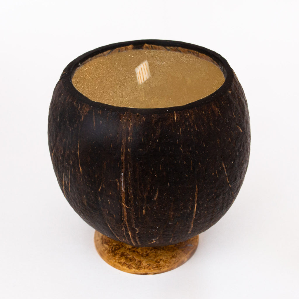 Whole Coconut Candle - Chocolate