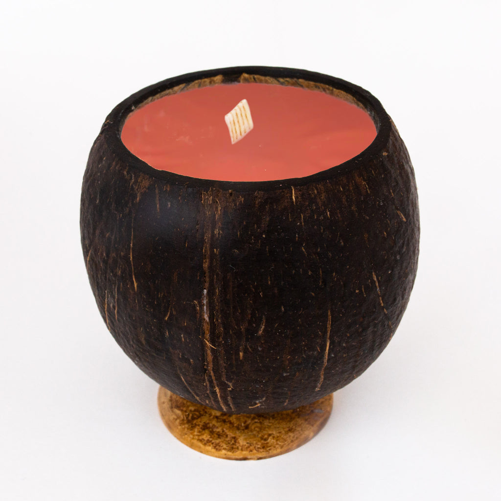 Whole Coconut Candle - Pearberry