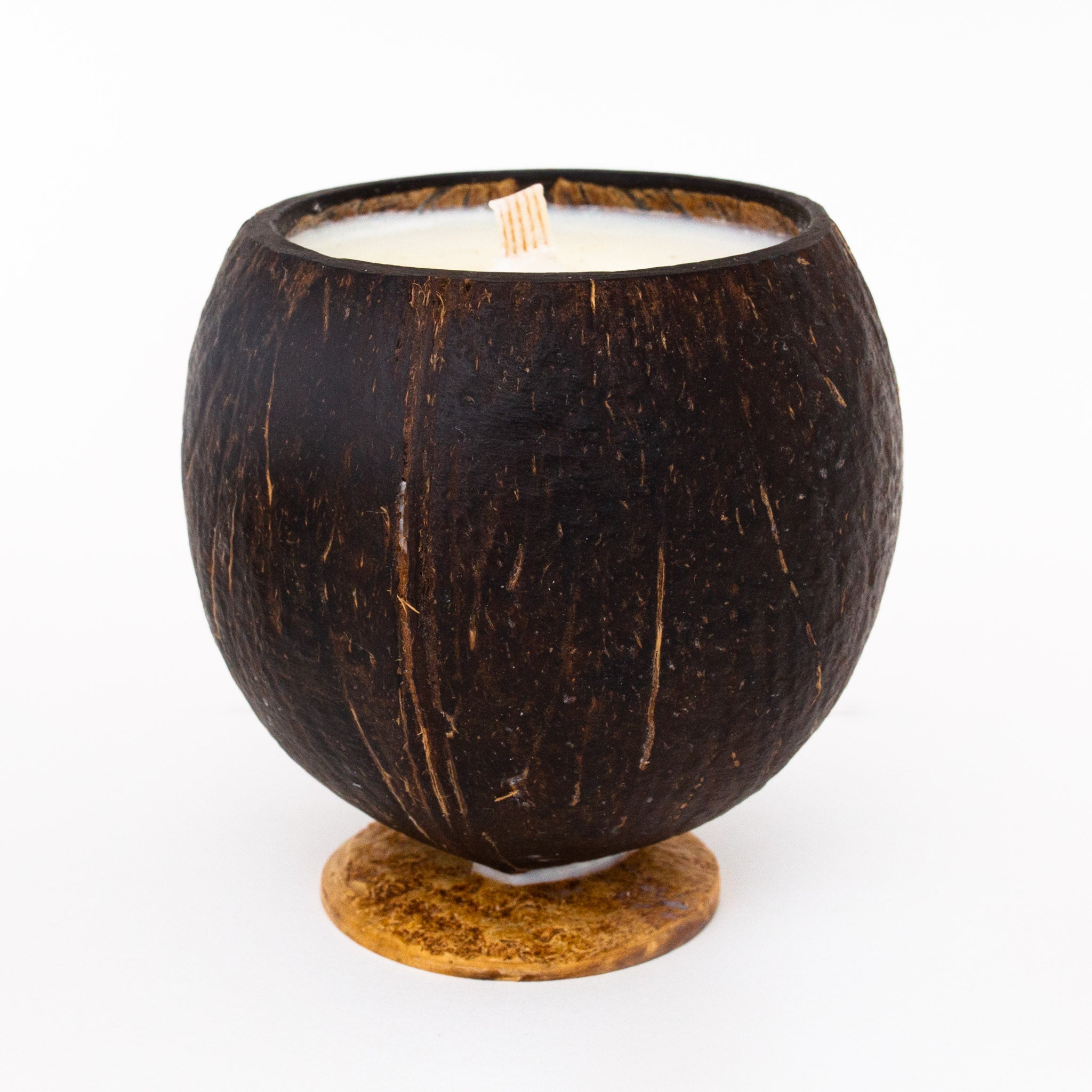 Whole Coconut Candle - Black Tuxedo